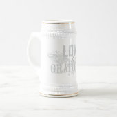 Decorative Mug with Love & Gratitude Lettering (Devant gauche)