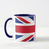 Decorative Mug with the Flag of England (Gauche)