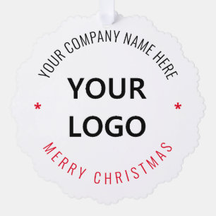 Décorative Nom du logo de l'entreprise personnalisée Carte d'