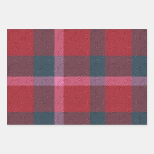  Decorative Plaid Inpakpapier Vel (Voorkant)