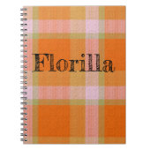  Decorative Plaid Notitieboek (Voorkant)