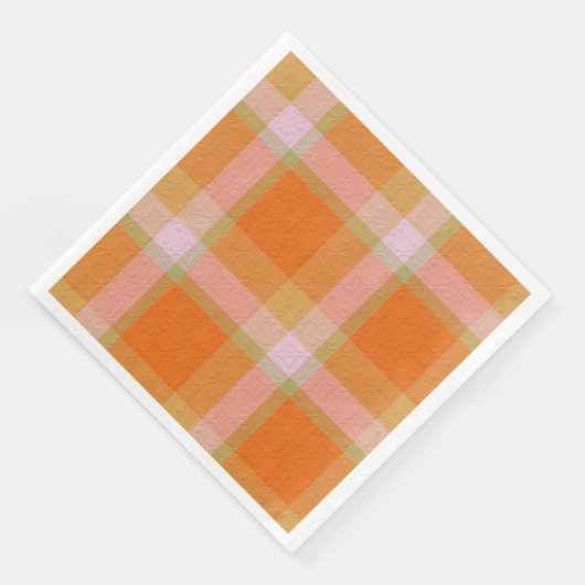  Decorative Plaid Servet (Hoek)