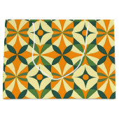 Decorative retro seamless pattern groot cadeauzakje (Voorkant)