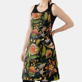 decorative seamless pattern. Flowers leaves curls Schort (Insitu)