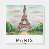 Decorative Square Magnet | Personalized Home Accen Magneet (Voorkant)