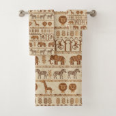 Decorative Tribal Border Safari ID1243 (En situation)