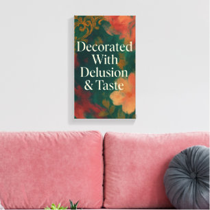 Décoré avec délire et goût toile moderne
