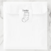 Décorez-vous Chaussettes Stickers (Sac)