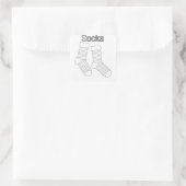 Décorez-vous Chaussettes Stickers (Sac)