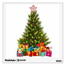 Décors muraux des arbres de Noël