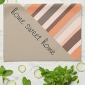 Decorstrepen Theedoek (Gevouwen)