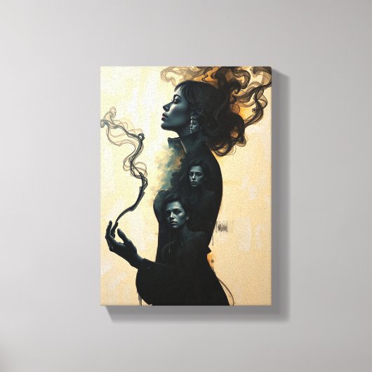 Decortabel ( Instabiliteit ) Canvas Afdruk (Voorkant)