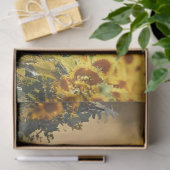 Decoupage 3 Paarden Loopveld Zonnebloemen Tissuepapier (Geschenk)