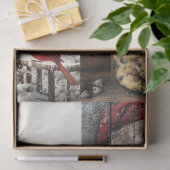 Decoupage 4 Kerst Design Tissuepapier (Geschenk)