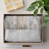 Decoupage 5 Chickens on a Fence 18x24 Canvas Tissuepapier (Geschenk)