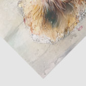 Decoupage Abstracte leeuwen gezicht artistieke ele Tissuepapier (Detail)