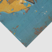 Decoupage Abstracte schilderij Afro-Amerikaanse Te Tissuepapier (Detail)