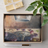 Decoupage ambachten wijnliefhebbers tissuepapier (Geschenk)