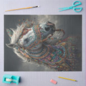 Decoupage Amerikaanse Indiaanse Vibrant Decorated  Tissuepapier (Craft)