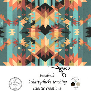 Decoupage Amerikaanse Indiase textielkunst Tissuepapier
