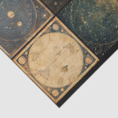 Decoupage Art Celestial Atlassen Tissuepapier (Detail)