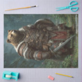 Decoupage Beer Middeleeuws Armour Forest Tissuepapier (Craft)