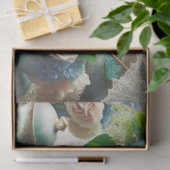 Decoupage Blauwe Hortensia en Theepot Tissue Paper Tissuepapier (Geschenk)