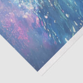 Decoupage Blauwgroen Ocean Manatee Wildlife Tissuepapier (Detail)