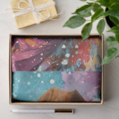 Decoupage Bubblegum Highland Cowgirl  Tissuepapier (Geschenk)