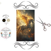 Decoupage Celestial Winged Pegasus  Tissuepapier