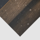 Decoupage Christmas Cow Wall Art  Tissuepapier (Detail)