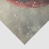 Decoupage Christmas Traditional Santa Claus Tissuepapier (Detail)