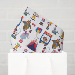 Decoupage Circus Verjaardagsfeest Baby shower Tissuepapier