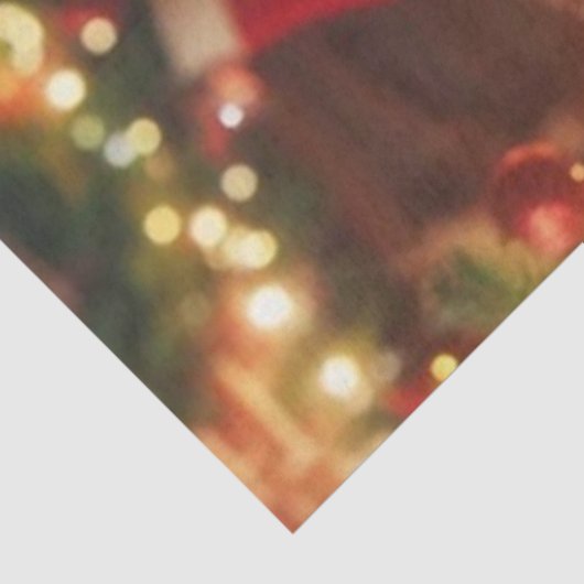 Decoupage Classic Santa Mouse Red Suit Tissuepapier (Detail)