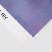 Decoupage Cosmic Nebula Backdrop Mermaid 16x20 Tissuepapier (Detail)