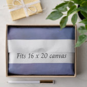 Decoupage Cosmic Nebula Backdrop Mermaid 16x20 Tissuepapier (Geschenk)