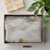 Decoupage Cowboy Santa Horse Winter Scene Tissuepapier (Geschenk)