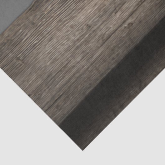 Decoupage  Curious Cow Peeking Rustic Wall Tissuepapier (Detail)