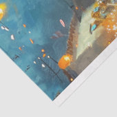 Decoupage Dag van Dode Feesten Vuurwerk Tissuepapier (Detail)