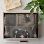 Decoupage Dark Circus Doll Tissuepapier (Geschenk)