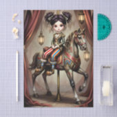 Decoupage Dark Circus Doll Tissuepapier (Craft)