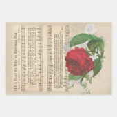 Découpage de la feuille de musique de Noël - Set 1 (Devant 2)