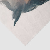 Decoupage Double Exposure Rustic Horse Wall Decor Tissuepapier (Detail)