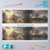 Decoupage Drawer Front Big Top Carnival Panel  Tissuepapier (Craft)