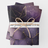 Decoupage Drawer Fronts 29x8 Geometric Cosmic  Inpakpapier Vel (In situ)