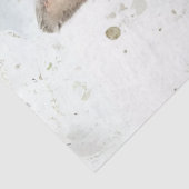 Decoupage Easter Rabbit Waterverf Achtergrond Tissuepapier (Detail)