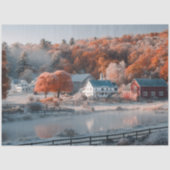 Decoupage Engeland Herfst Frost Autumn Fiery Hues Tissuepapier (Voorkant)