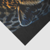 Decoupage Exotic Leopard Close-up digitale kunst Tissuepapier (Detail)