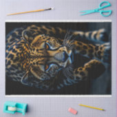 Decoupage Exotic Leopard Close-up digitale kunst Tissuepapier (Craft)