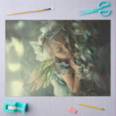 Decoupage Fairy Child Fantasy met vleugels Tissuepapier (Craft)